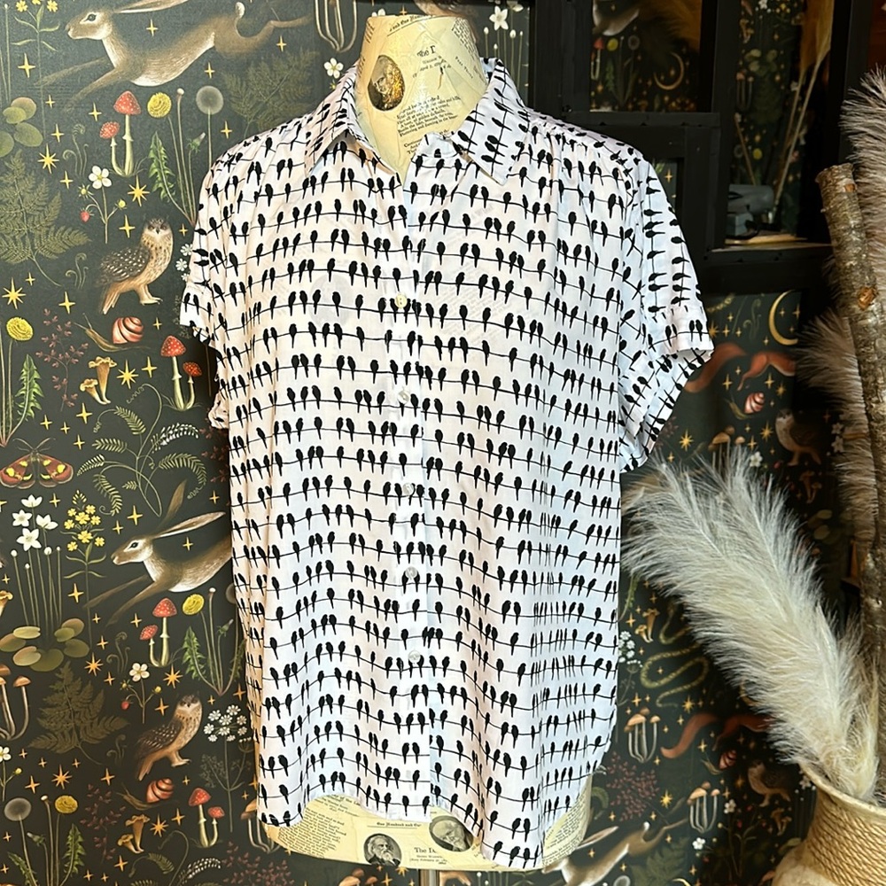 Jane + Delancey button up shirt size large
